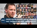 NEUER ZURÜCK IM TOR: Fußball WM 2026 ‒ Nagelsmanns Kader mit einigen Überraschungen