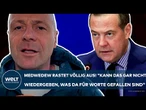 PUTINS KRIEG: "Massiv ausfällig! Kann das gar nicht wiedergeben, was da für Worte gefallen sind!"
