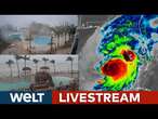 USA LIVE! MONSTER HURRICAIN MILTON trifft auf Küste von Florida - Höchste Warnstufe! | LIVE dabei