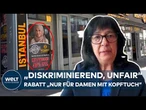 Haarsträubender Haken: Friseur gibt Rabatt "nur für Damen mit Kopftuch"