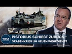 KESSELSCHLACHT FÜR PISTORIUS: In Wehrdienst-Debatte kämpft Verteidigungsminister an zwei Fronten
