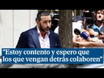Aldama se libra de la cárcel: "Estoy contento y espero que los que vengan detrás colaboren"