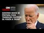 Governo Biden se prepara para transição pacífica de pode a Trump | CNN ARENA