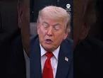 President Trump answered ABC News' Rachel Scott when pressed about a peace deal