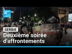 Serbie : deuxième soirée d'affrontements entre manifestants et partisans du président Vucic