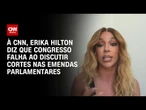 Erika Hilton sobre emendas: Congresso não consegue fazer a lição de casa | BASTIDORES CNN
