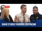 Bryan Kohberger sentenced for Idaho student murders | Watch live inside court