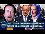 MERZ' BRANDMAUER: Was ist an der AfD-Diskussion dran? 