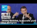 Consultations pour Matignon : Thierry Beaudet, la nouvelle piste • FRANCE 24