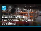 Chute possible de Bayrou : l'économie française au ralenti • FRANCE 24
