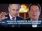 PUTINS KRIEG: Massive Drohnen-Salve! Russland feuert auf Ukraine! Militär-Experte packt aus