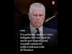 L'ex Principe Andrea indagato per abusi sessuali