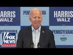 WATCH: Biden makes head-turning statement on the campaign trail