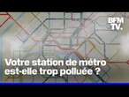 13 stations du métro parisien ont un niveau élevé de concentration de particules fines