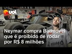 Neymar compra Batmóvel por R$ 8 milhões: Veículo demorou 3 anos para ser construído