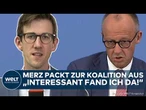 DEUTSCHLAND: Merz äußert sich zur Lage in der Koalition und den Wahlen im Herbst