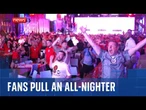 England euphoria as fans stay up all night to watch Three Lions beat Mexico in World Cup classic