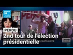 Présidentielle au Pérou : duel serré entre Sanchez et Fujimori • FRANCE 24