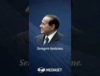 “Il bene di tutti riguarda ciascuno di noi” Grazie Silvio. Un anno dopo, sempre insieme.