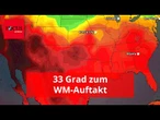Gefährliche Hitze in Houston: DFB-Elf drohen 33 Grad zum WM-Auftakt