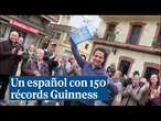 Así es Christian, el español con 150 récords Guinness