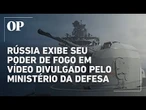 Rússia divulga vídeo exibindo poder de fogo em meio a negociações de cessar-fogo com a Ucrânia