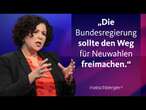 Amira Mohamed Ali und Kevin Kühnert über die Landtagswahlen in Sachsen und Thüringen | maischberger