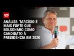 Análise: Tarcísio é mais forte que Bolsonaro como candidato à Presidência em 2026 | CNN ARENA