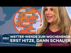 WELT-WETTER-CHECK: Gewitter im Anmarsch! Am Sonntag ist der Sommer-Spaß schon wieder vorbei