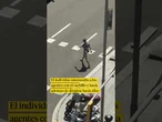 Mossos disparan al aire para reducir a un hombre que amenazaba a los vecinos con un cuchillo