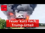 Kurz nach Trump-Urteil brennt Millionen-Villa von Richterin komplett nieder