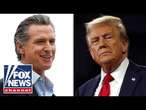 Trump heads to California amid war of words with Newsom