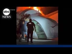 Good Samaritans race towards fiery plane on Texas highway to rescue survivors