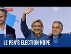 Marine Le Pen cleared to run for French presidency after appeal ruling