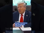 Trump: 'If you burn a flag, you get one year in jail'