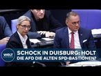 VOR NRW-WAHL: SPD fürchtet AfD-Erfolge in Arbeiterhochburgen! Schock in Duisburg!