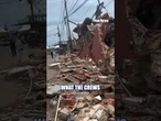 Video released by the Venezuelan government shows man pulled from rubble
