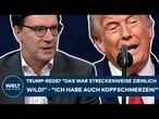G7-GIPFEL: Trump-Rede! "Das war streckenweise ziemlich wild!" - "Ich habe auch Kopfschmerzen!"