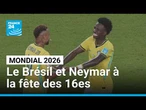 Le Brésil et Neymar à la fête des 16es • FRANCE 24