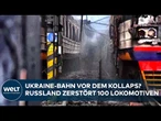 PUTINS BAHN-KRIEG: Russlands Terror-Angriffe treffen Lebensadern der Ukraine mit voller Wucht