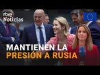 GUERRA UCRANIA: La UNIÓN EUROPEA desconfía del KREMLIN y aprueba nuevas SANCIONES contra RUSIA