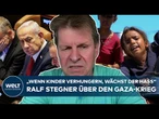 GAZA: "Humanitäre Katastrophe!" Ralf Stegner warnt vor Eskalation im Gazastreifen!