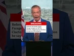 Reform UK leader Nigel Farage resigns as MP for Clacton, triggering by-election. #BBCNews