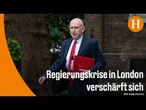 Großbritannien: Verteidigungsminister Healey tritt im Streit um Militärbudget zurück