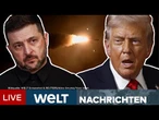 UKRAINE-KRIEG: Trump droht Putin mit Lieferung von Tomahawks! Selenskyj kommt nach Washington | LIVE