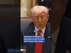 Trump says Putin 'just doesn't want to end the war'