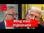 Bling statt Diplomatie: Wie Trump den Nahost-Frieden einfädelt