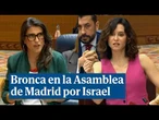 Bronca entre Ayuso y Más Madrid por Israel: "Su problema es el antisemitismo"