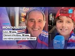 Léon, Clément d'Antibes : 68 ans les séparent mais ils vivent le même rêve en suivant les Bleus