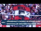 2. BUNDESLIGA: Düsseldorf - Hannover - Emotionaler Abschied von Frank Mill #2bl